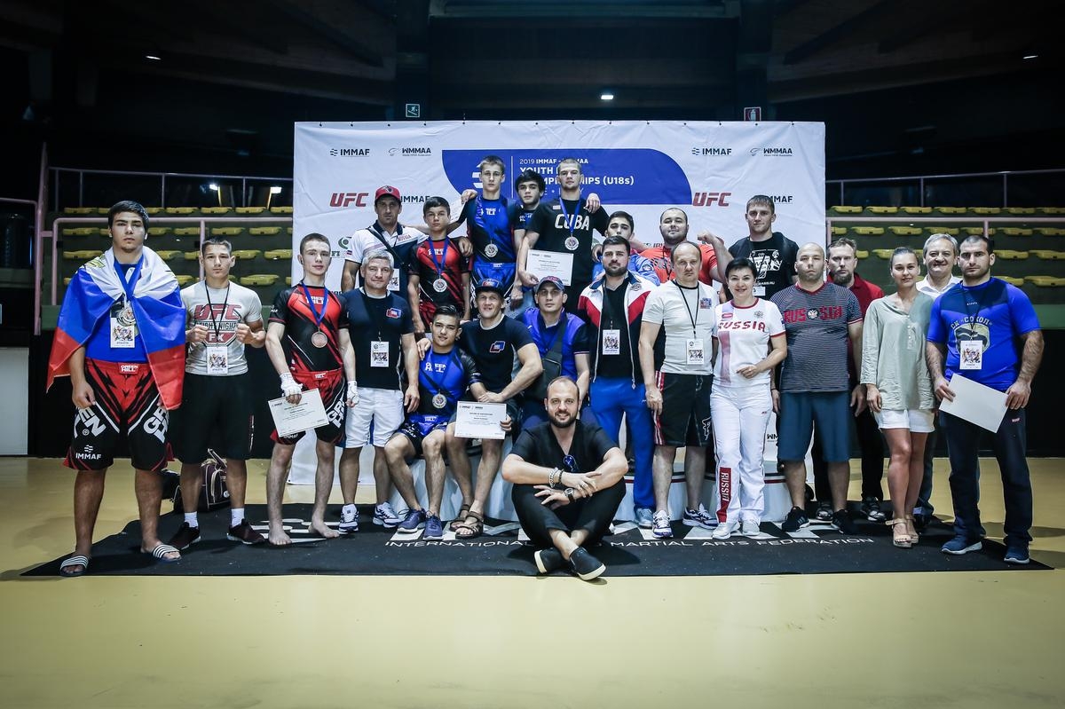 Сборная России на первенстве мира по ММА 2019 (Рим, Италия)