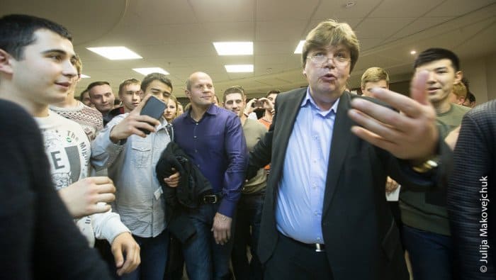 Президент Союза ММА России Фёдор Емельяненко отвечает на 11 вопросов студентов МГИМО